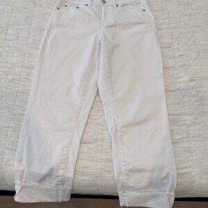 Tribal White Jeans
